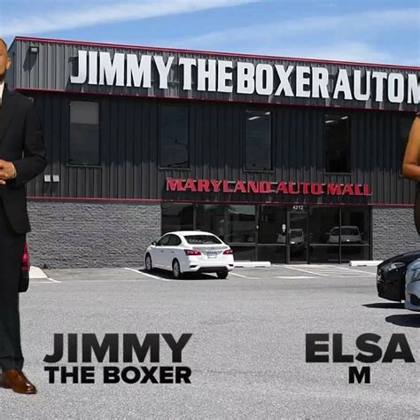 Jimmy the boxer auto mall - Visit Jimmy the Boxer Auto Mall Nottingham MD today for superior sales and service. Skip Navigation. Toggle navigation. MENU. CALL HOURS. Sales: (443) 442-6131 Service: (443) 946-1759. Inventory . Browse Used Vehicles; Used Vehicle Specials; Schedule an Appointment; Find A Car; Sell Your Car; Value Your Trade;